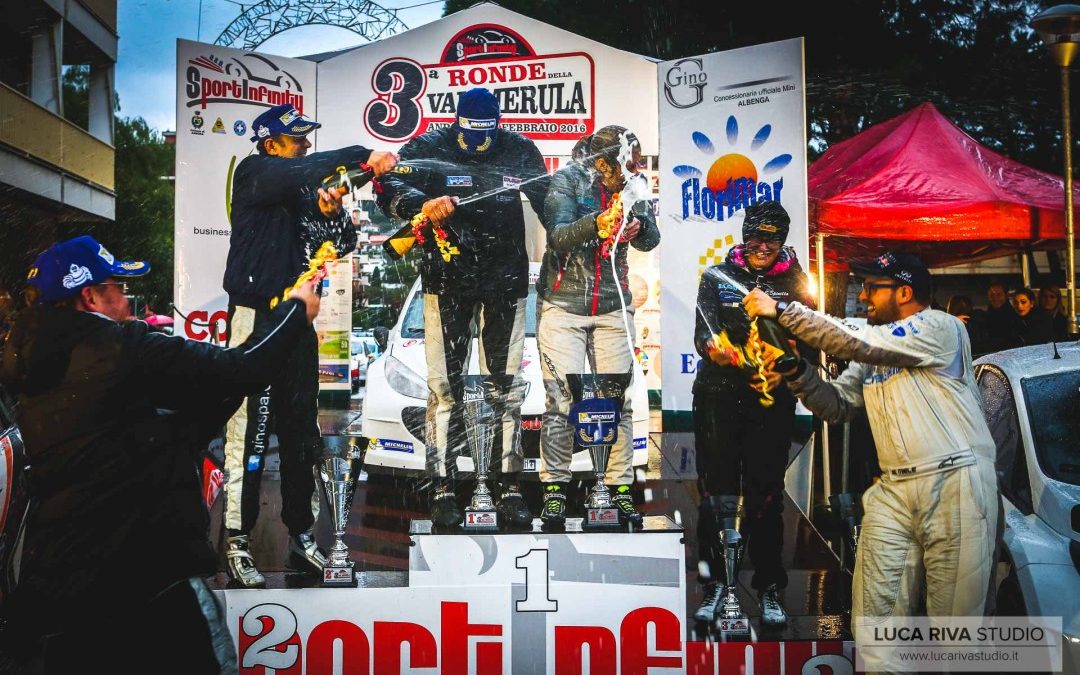 3° Ronde Val Merula 2016. La Liguria inaugura la stagione rallystica.